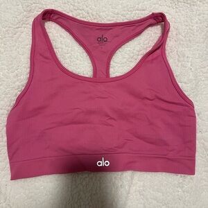 Pink Alo Sports Bra
